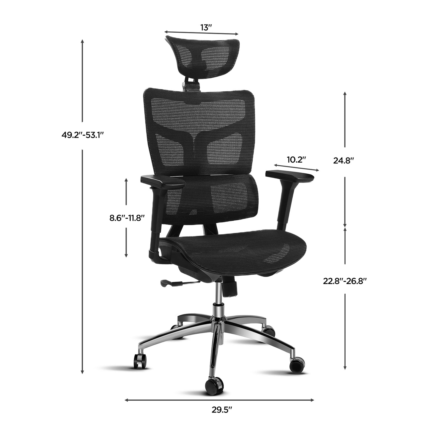 A2203 Ergonomic Mesh Office Chair